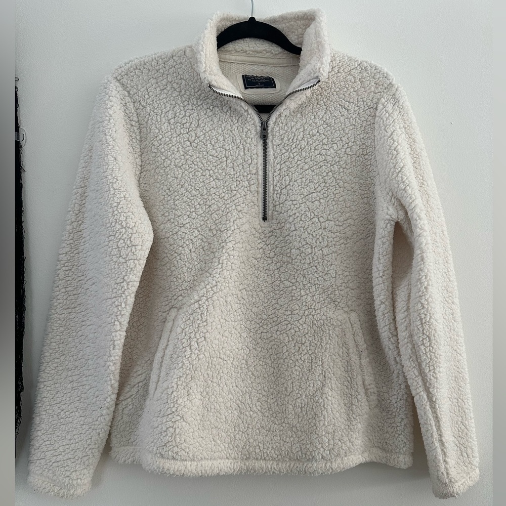 COPY - A&F Sherpa Pullover Sweater
